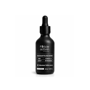 FOLLICLE ACTIVIN - analogų neturintis folikulų veiklą aktyvuojantis serumas su 5x didesne koncentracija aktyvių ingredientų